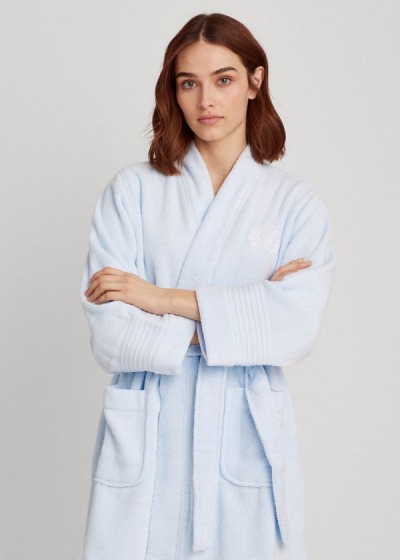 Roupão Ralph Lauren Algodão Terry Cloth Mulher 02476-MOSF